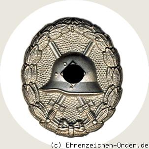 Verwundetenabzeichen für das Heer 1939 in Silber (1.Form) an Schraubscheibe