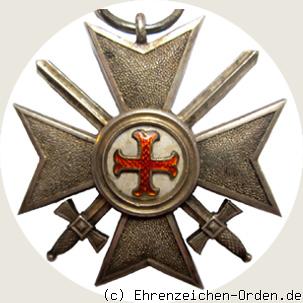 Silbernes Ehrenkreuz mit Schwertern