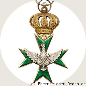 Hausorden der Wachsamkeit / Vom Weißen Falken Kommandeurkreuz für allgemeine Verdienste