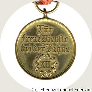 Dienstauszeichnung 2.Klasse für 12 Jahre Rückseite