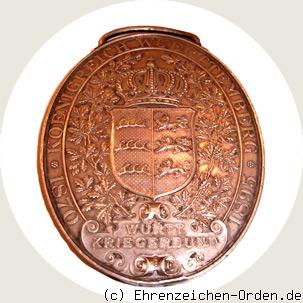 Fahnenmedaille für Kriegervereine 1895