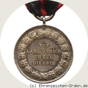 Medaille der König-Karl-Jubiläumsstiftung Freistaat Württemberg Rückseite