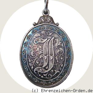 Albrechtsorden – Silberne Medaille Rückseite