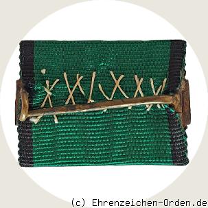 Dienstauszeichnung Schnalle 3.Klasse 1847 Anhalt-Bernburg R&uuml;ckseite