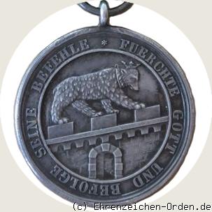 Medaille für Rettung aus Gefahr (Dessau + Bernburg)