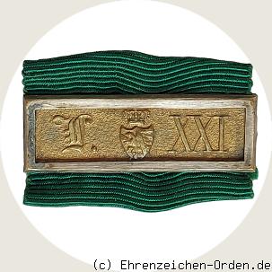 Dienstauszeichnung Schnalle 1. Klasse 1848 Anhalt-Köthen