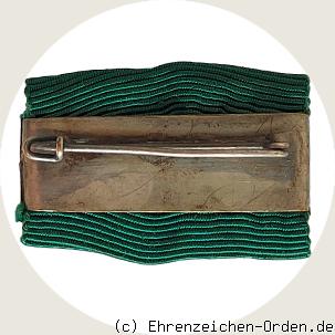 Dienstauszeichnung Schnalle 1. Klasse 1848 Anhalt-Köthen R&uuml;ckseite