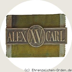 Dienstauszeichnung Schnalle 2.Klasse 1847 Anhalt-Bernburg