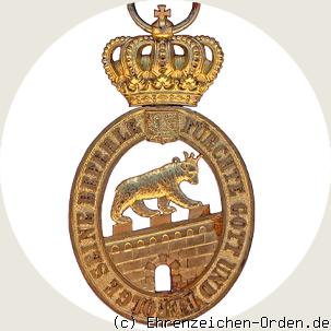Hausorden Albrecht des Bären  Ritterzeichen 1. Klasse mit Krone