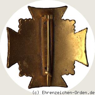 Verdienstkreuz 1.Klasse Anhaltischer Landes-Kriegerverband Rückseite