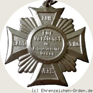 Verdienstkreuz 2. Klasse Anhaltischer Landes-Kriegerverband Rückseite