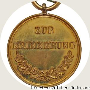 Medaille zur Erinnerung 1867 Rückseite