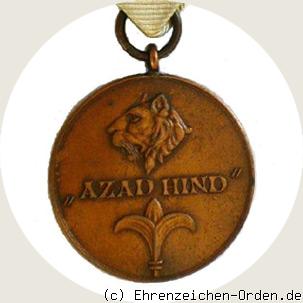 Medaille des Ordens Azad Hind in Bronze