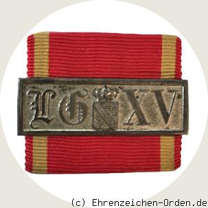 Dienstauszeichnung für Unteroffiziere und Soldaten 2.Klasse Schnalle 1868