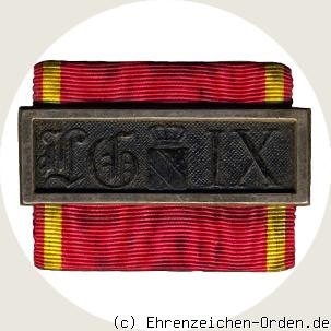 Dienstauszeichnung für Unteroffiziere und Soldaten 3.Klasse Schnalle 1868
