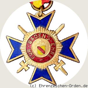 Badisches Feldehrenkreuz (goldene Variante)