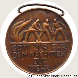 Ehrenzeichen für Mitglieder der freiwilligen Feuerwehr für 40 Jahre 1920 – Freistaat Baden