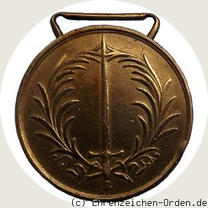 Gedächtnis-Medaille für 1849 Rückseite