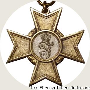 Kriegsverdienstkreuz 1916 Rückseite