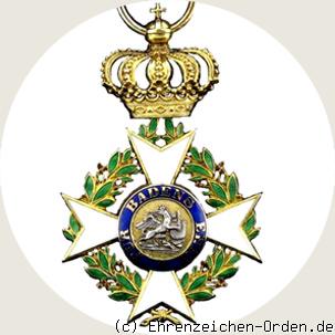 Militär Karl-Friedrich-Verdienstorden Kommandeurkreuz Rückseite