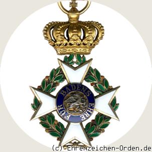 Militär Karl-Friedrich-Verdienstorden Ritterkreuz Rückseite
