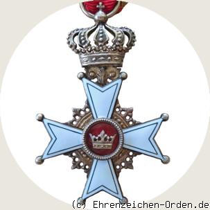 Orden Berthold des Ersten Ritterkreuz Rückseite