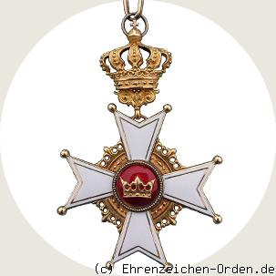 Orden Berthold des Ersten Kommandeurkreuz Rückseite