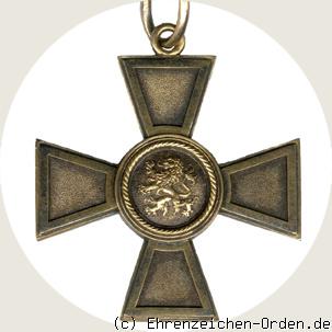 Verdienstkreuz vom Zähringer Löwen 1889