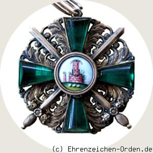 Orden vom Zähringer Löwen Kommandeurkreuz mit Schwertern