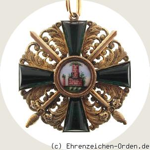 Orden vom Zähringer Löwen Ritterkreuz 1. Klasse mit Schwertern