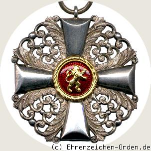 Orden vom Zähringer Löwen Ritterkreuz 2. Klasse Rückseite