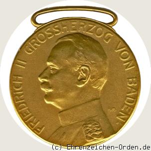 Kleine goldene Verdienstmedaille Friedrich II. 1908