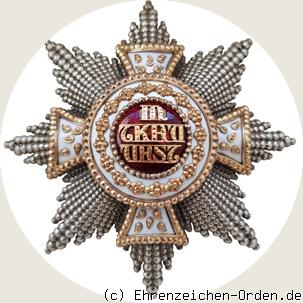 Haus-Ritter-Orden vom heiligen Hubertus Bruststern