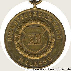 Dienstauszeichnung 2.Klasse 1913 Rückseite