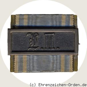 Dienstauszeichnung 3. Klasse für Unteroffiziere Schnalle 1876