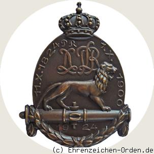 Erinnerungsabzeichen zum Gründungsjubiläum des 1. und 7. Bayerischen Feldartillerie-Regiments