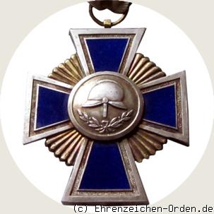 Feuerwehr-Ehrenkreuz Freistaat Bayern  (Blau für Nichtfeuerwehrleute)