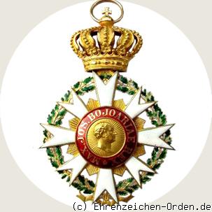 Verdienstorden der Bayerischen Krone (Zivilverdienst) Großkreuz Rückseite