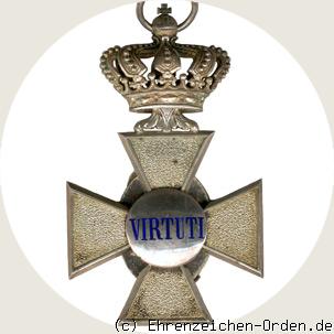 Verdienstorden vom Heiligen Michael  Verdienstkreuz mit Krone Rückseite