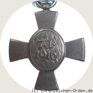 König-Ludwig-Kreuz 1916 Rückseite