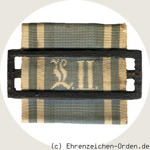 Landwehr-Dienstauszeichnung 2.Klasse 1876 (Schnallendekoration)