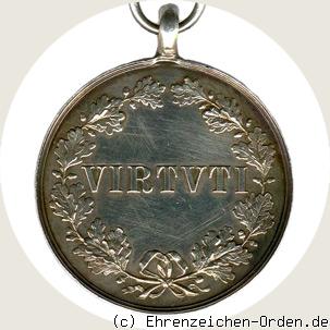 Silberne Medaille des Verdienstordens vom Heiligen Michael Rückseite