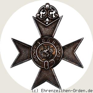 Militärverdienstkreuz 1.Klasse (2.Form 1905) Rückseite