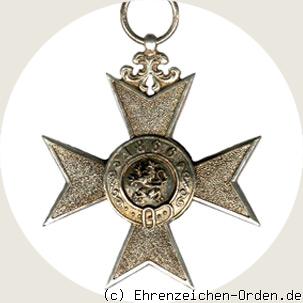 Militärverdienstkreuz 2.Klasse  (2.Form 1905) Rückseite