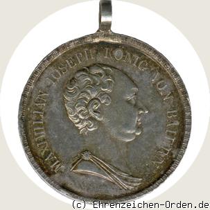 Silberne Zivilverdienstmedaille  Stempel 1806