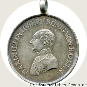 Königlich-bayrische Militär-Verdienst-Medaille in Silber Typ 1.2 ab 1827