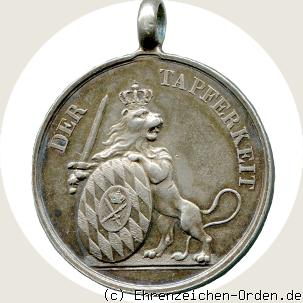 Königlich-bayrische Militär-Verdienst-Medaille in Silber Typ 1.2 ab 1827 Rückseite