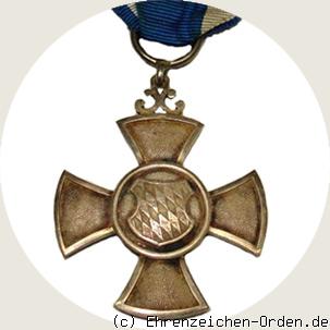 Verdienstkreuz für freiwillige Krankenpflege mit Spange 1914 Rückseite