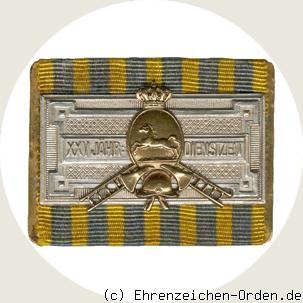 Feuerwehr-Ehrenzeichen 2. Klasse für 25 Jahre  1887( Schnalle )