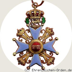 Orden Heinrich des Löwen  Kommandeurkreuz Rückseite